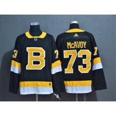 Boston Bruins #73 Charlie McAvoy Black Adidas NHL Jersey