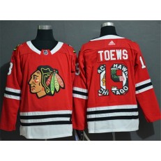 Chicago Blackhawks #19 Jonathan Toews Red Fashion Adidas NHL Jersey