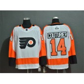 Philadelphia Flyers #14 Sean Couturier White Adidas NHL Jersey