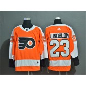 Philadelphia Flyers #23 Oskar Lindblom Orange Adidas NHL Jersey