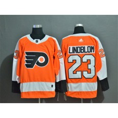 Philadelphia Flyers #23 Oskar Lindblom Orange Adidas NHL Jersey