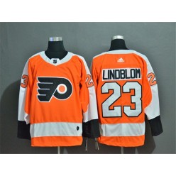 Philadelphia Flyers #23 Oskar Lindblom Orange Adidas NHL Jersey
