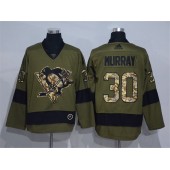 Pittsburgh Penguins #30 Matt Murray Olive Adidas NHL Jersey