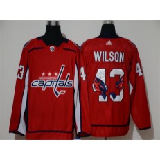 Washington Capitals #43 Tom Wilson Red Adidas Fashion NHL Jersey