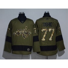 Washington Capitals #77 T.J. Oshie Olive Adidas NHL Jersey
