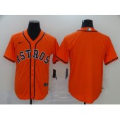 MLB Houston Astros Blank Orange 2020 Nike Cool Base Jersey