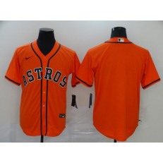 MLB Houston Astros Blank Orange 2020 Nike Cool Base Jersey