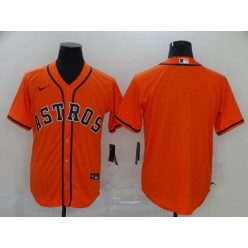 MLB Houston Astros Blank Orange 2020 Nike Cool Base Jersey