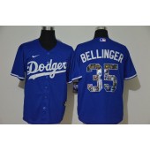 MLB Los Angeles Dodgers #35 Cody Bellinger Royal Nike Cool Base Player Jersey