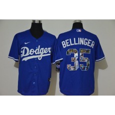 MLB Los Angeles Dodgers #35 Cody Bellinger Royal Nike Cool Base Player Jersey