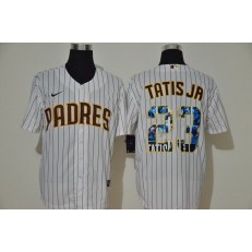 MLB San Diego Padres #23 Fernando Tatis Jr. White Nike Cool Base Player Jersey