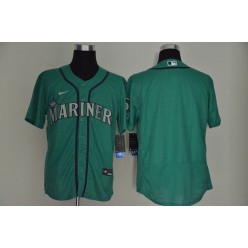 MLB Seattle Mariners Blank Green Cool Base Jersey