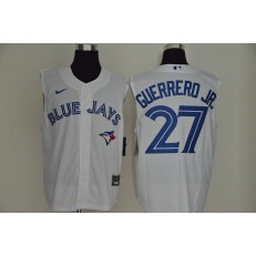 MLB Toronto Blue Jays #27 Vladimir Guerrero Jr. White Nike Cool Base Sleeveless Jersey