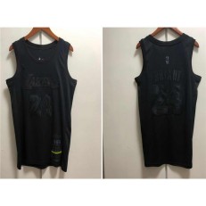Los Angeles Lakers #24 Kobe Bryant Black Nike Swingman MVP Jersey