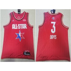 Los Angeles Lakers #3 Anthony Davis Red 2020 NBA All-Star Jordan Brand Swingman Jersey