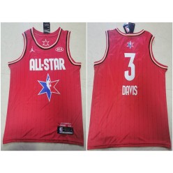 Los Angeles Lakers #3 Anthony Davis Red 2020 NBA All-Star Jordan Brand Swingman Jersey