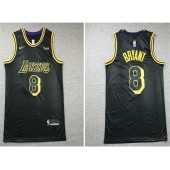 Los Angeles Lakers #8 Kobe Bryant Black Nike City Edition Swingman Jersey