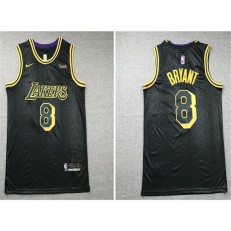 Los Angeles Lakers #8 Kobe Bryant Black Nike City Edition Swingman Jersey