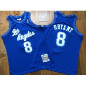 Los Angeles Lakers #8 Kobe Bryant Blue 1996-97 Hardwood Classics Jersey