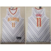 Atlanta Hawks #11 Trae Young White Nike Swingman Jersey