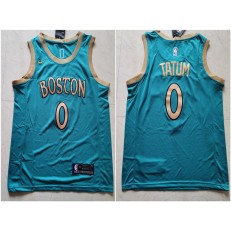 Boston Celtics #0 Jayson Tatum Blue 2019-20 City Edition Swingman Jersey