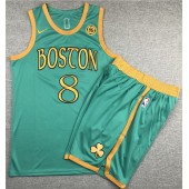 Boston Celtics #8 Kemba Walker Green 2019-20 City Edition Swingman Jersey(With Shorts)