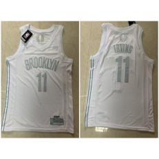 Brooklyn Nets #11 Kyrie Irving White Nike Swingman MVP Jersey