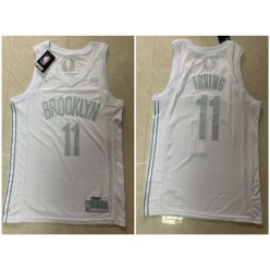 Brooklyn Nets #11 Kyrie Irving White Nike Swingman MVP Jersey