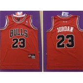 Chicago Bulls #23 Michael Jordan Red Nike Swingman Jersey