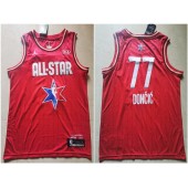 Dallas Mavericks #77 Luka Doncic Red 2020 NBA All-Star Jordan Brand Swingman Jersey