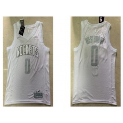 Houston Rockets #0 Russell Westbrook White 2020 Nike MVP Swingman Jersey