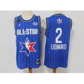 Los Angeles Clippers #2 Kawhi Leonard Blue 2020 NBA All-Star Jordan Brand Swingman Jersey