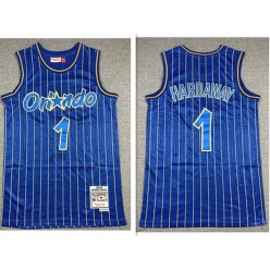 Orlando Magic #1 McGrady Blue 1994-95 Hardwood Classics Jersey