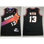 Phoenix Suns #13 Steve Nash Black Hardwood Classics Jersey