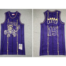 Toronto Raptors #15 Vince Carter Purple 1998-99 Hardwood Classics Jersey