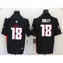 Atlanta Falcons #18 Calvin Ridley Black 2020 New Vapor Untouchable Limited Nike NFL Men Jersey
