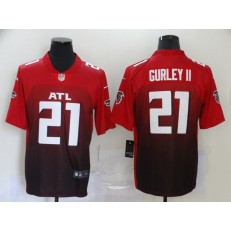 Atlanta Falcons #21 Todd Gurley II Red New Vapor Untouchable Limited Nike NFL Men Jersey