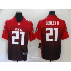 Atlanta Falcons #21 Todd Gurley II Red New Vapor Untouchable Limited Nike NFL Men Jersey