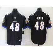 Baltimore Ravens #48 Patrick Queen Black 2020 NFL Draft First Round Pick Vapor Untouchable Limited Nike NFL Men Jersey