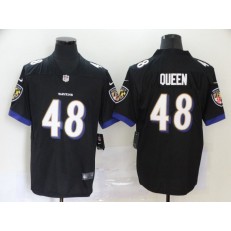 Baltimore Ravens #48 Patrick Queen Black 2020 NFL Draft First Round Pick Vapor Untouchable Limited Nike NFL Men Jersey