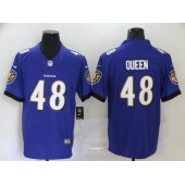 Baltimore Ravens #48 Patrick Queen Purple 2020 NFL Draft First Round Pick Vapor Untouchable Limited Nike NFL Men Jersey