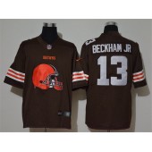 Cleveland Browns #13 Odell Beckham Jr. Brown Vapor Untouchable Limited Nike NFL Men Jersey