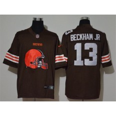 Cleveland Browns #13 Odell Beckham Jr. Brown Vapor Untouchable Limited Nike NFL Men Jersey