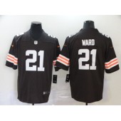 Cleveland Browns #21 Denzel Ward Brown 2020 New Vapor Untouchable Limited Nike NFL Men Jersey