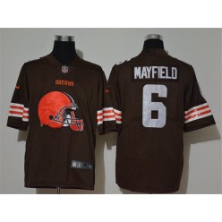Cleveland Browns #6 Baker Mayfield Brown Vapor Untouchable Limited Nike NFL Men Jersey