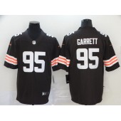Cleveland Browns #95 Myles Garrett Brown 2020 New Vapor Untouchable Limited Nike NFL Men Jersey