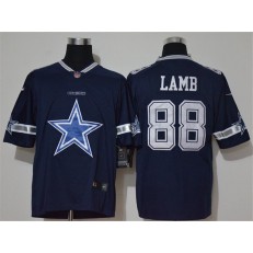 Dallas Cowboys #88 Ceedee Lamb Navy Vapor Untouchable Limited Nike NFL Men Jersey