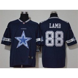 Dallas Cowboys #88 Ceedee Lamb Navy Vapor Untouchable Limited Nike NFL Men Jersey