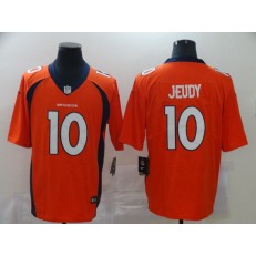 Denver Broncos #10 Jerry Jeudy Orange 2020 NFL Draft First Round Pick Vapor Untouchable Limited Nike NFL Men Jersey