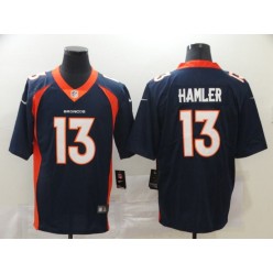 Denver Broncos #13 KJ Hamler Navy 2020 NFL Draft Vapor Untouchable Limited Nike NFL Men Jersey